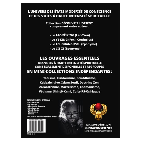 Taoïsme Tome 1 - Yi-King - Découverte des Voies à haute intensité spirituelle