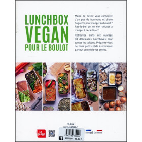 Lunch Box Vegan pour le boulot - 80 recettes originales