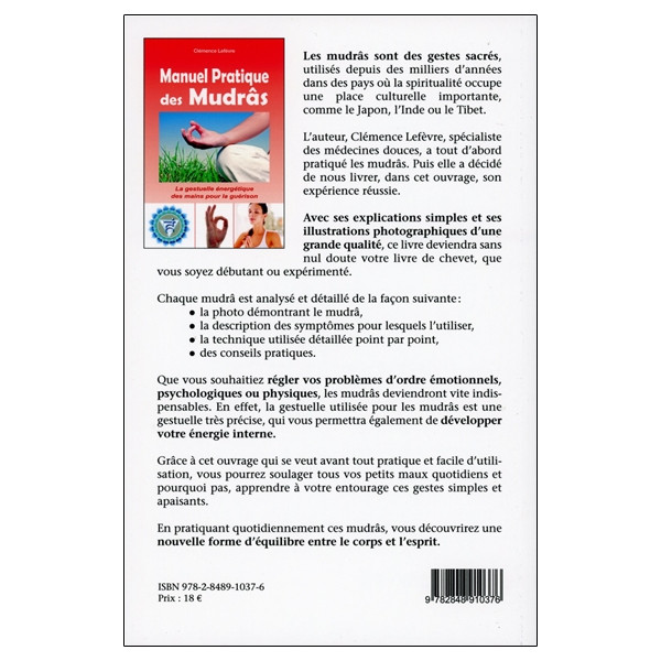 Manuel Pratique des Mudrâs - La gestuelle énergétique des mains pour la guérison