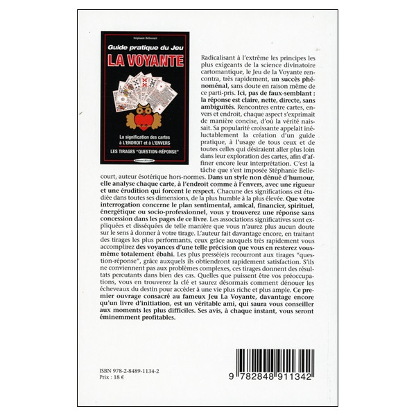 Guide pratique du Jeu La Voyante - La signification des cartes à l'Endroit et à l'Envers - Les tirages question-réponse