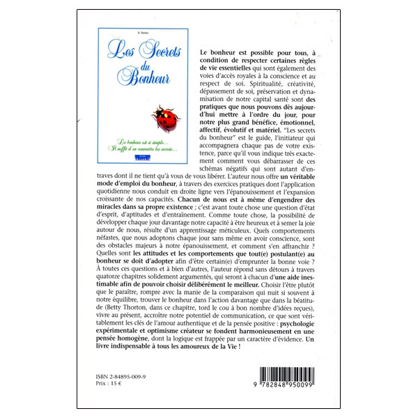 Les Secrets du Bonheur - Le bonheur est si simple... Il suffit d'en connaître les secrets