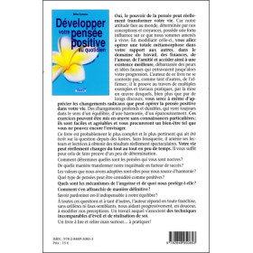 Développer votre pensée positive au quotidien