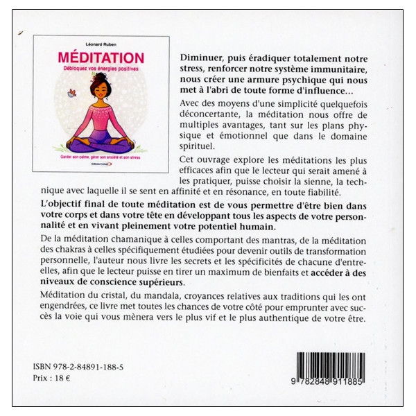 Méditation - Débloquez vos énergies positives - Garder son calme, gérer son anxiété et son stress