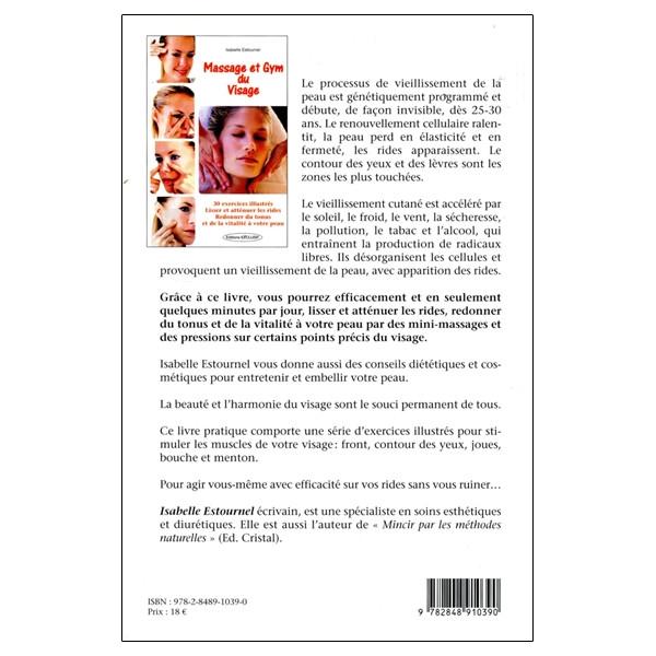Massage et Gym du Visage - 30 exercices illustrés - Lisser et atténuer les rides - Redonner du tonus et de la vitalité à votre p