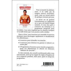 Abdos express - 30 exercices pratiques - Les exercices à faire chez soi sans matériel