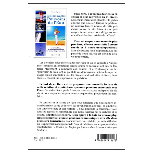 Les Incroyables Pouvoirs de l'Eau - La mémoire de l'eau - Les bienfaits sur notre organisme