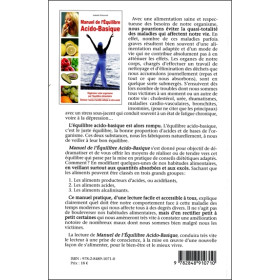 Manuel de l'équilibre Acido-Basique - Régénérer votre organisme par l'équilibre alimentaire