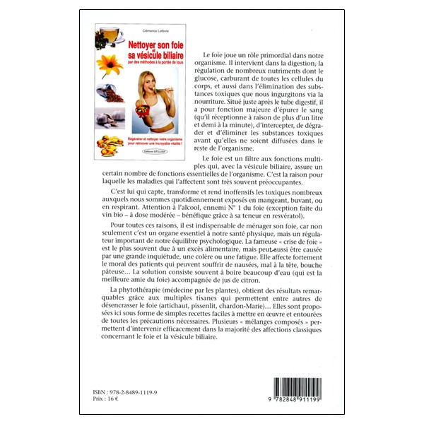 Nettoyer son foie et sa vésicule biliaire par des méthodes à la portée de tous