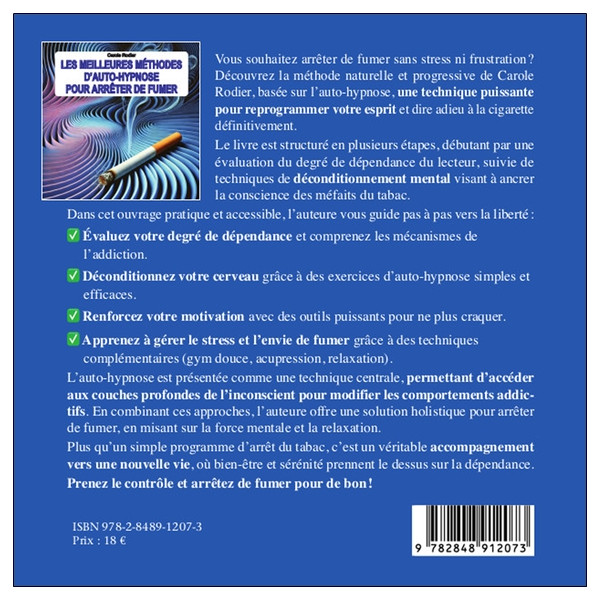 Les meilleures méthodes d'auto-hypnose pour arrêter de fumer