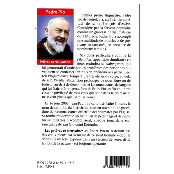 Padre Pio - Prières et Neuvaines