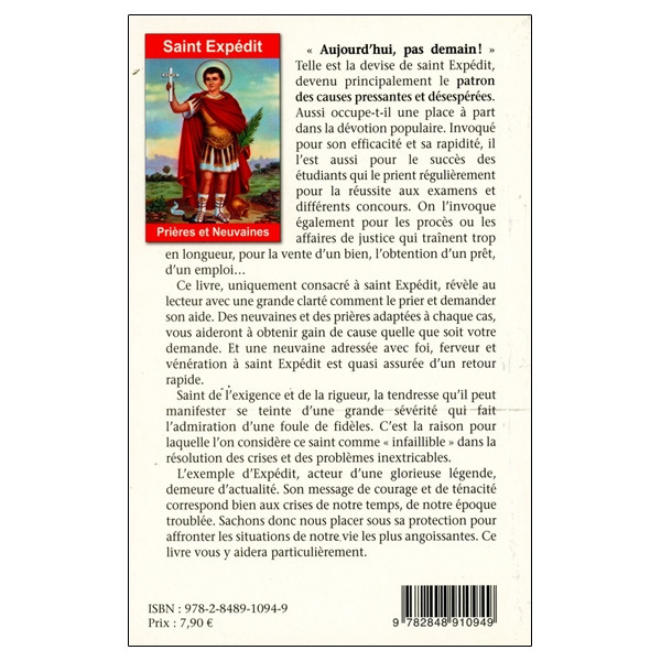 Saint Expédit - Prières et Neuvaines