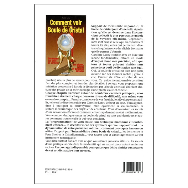 Comment voir dans la Boule de Cristal - Développer vos dons de voyance - Les signes, formes et symboles dévoilés