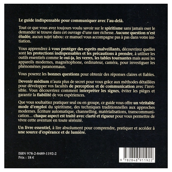 Manuel pratique du spiritisme