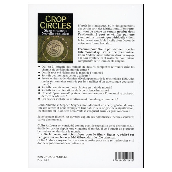 Crop Circles - Signes et contacts - Nouvelles révélations