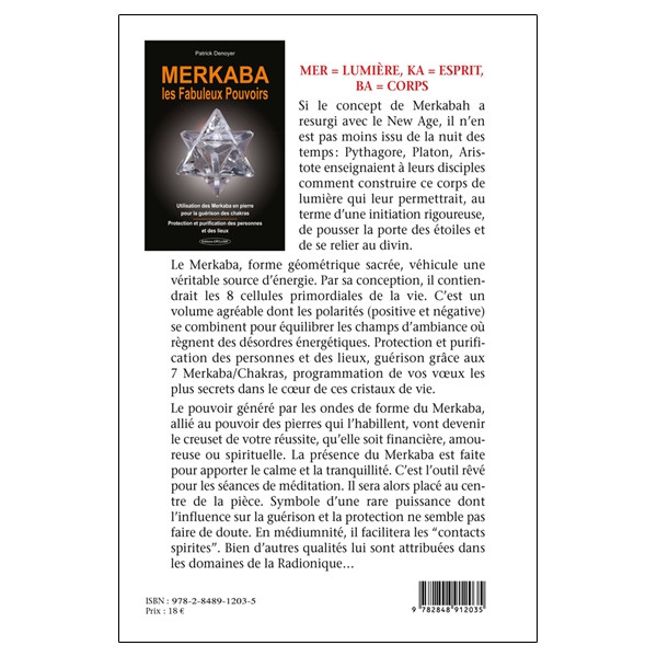 Merkaba - Les Fabuleux Pouvoirs - Utilisation des Merkaba en pierre pour la guérison des chakras