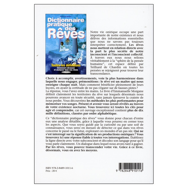 Dictionnaire pratique des Rêves - Toutes les définitions - Comment retrouver et analyser tous vos rêves
