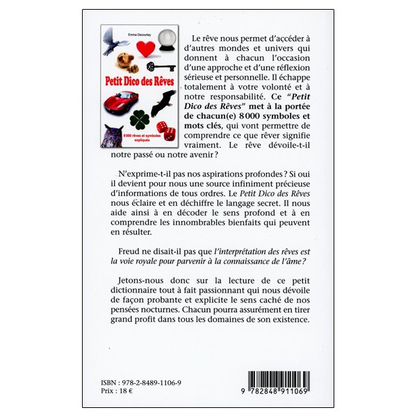 Petit dico des Rêves - 8000 rêves et symboles expliqués