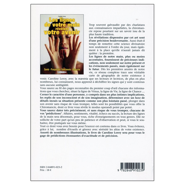 Les lignes de la main révèlent votre avenir - Santé - Prospérité - Sentiments - Réussite