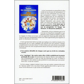 Toutes les combinaison du jeu Lenormand - N°1 des jeux de bonne aventure