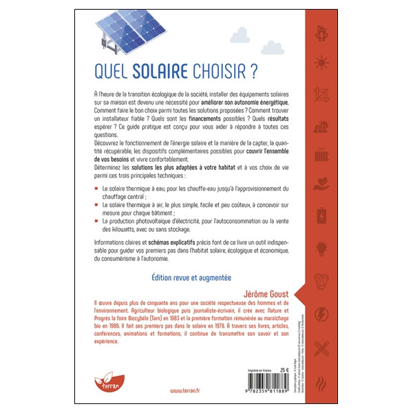 Quel solaire choisir ? - Du thermique au photovoltaïque, les solutions pour une maison plus autonome