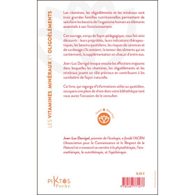 Les Vitamines, minéraux et oligoéléments - Propriétés et indications thérapeutiques