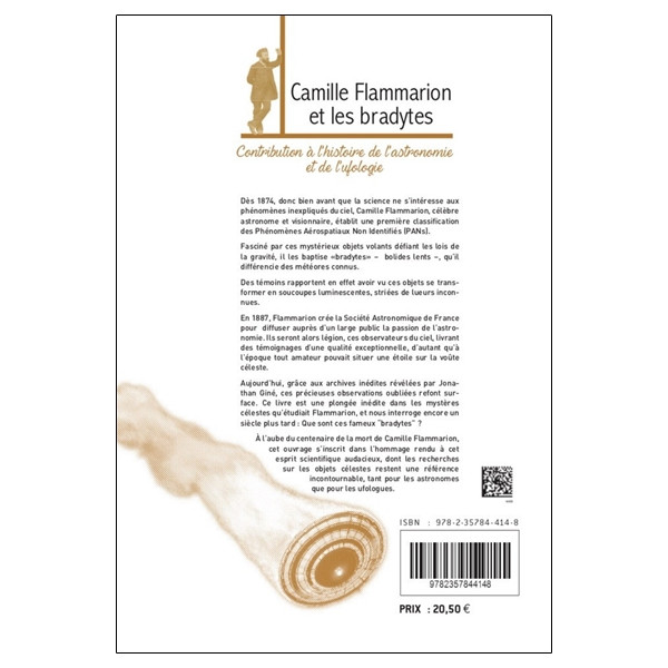 Camille Flammarion et les bradytes - Contribution à l'histoire de l'astronomie et de l'ufologie