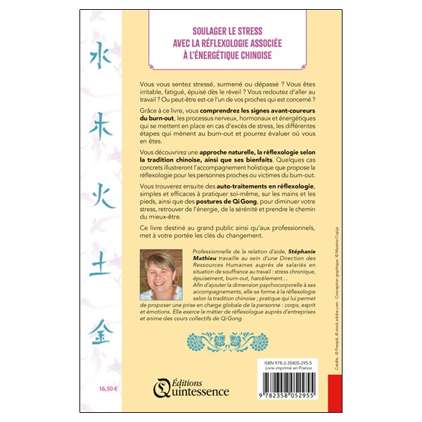 Stress, épuisement professionnel, burn-out en réflexologie selon la tradition chinoise - Comprendre et apaiser les effets du sur