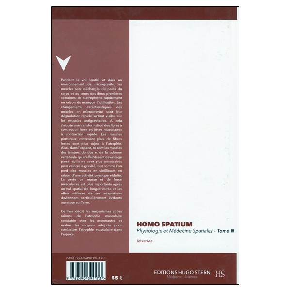Homo spatium - Physiologie et Médecine Spatiales Tome 3 - Muscles