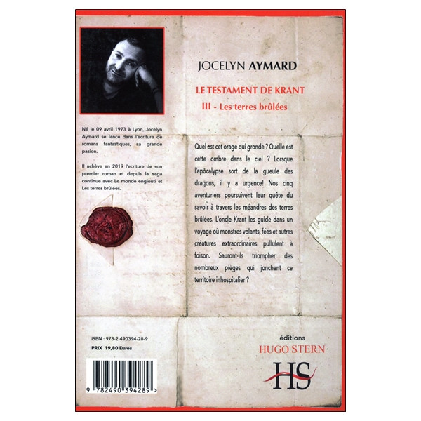 Le testament de Krant - Les terres brûlées Tome 3
