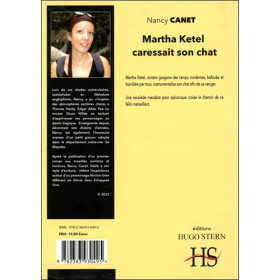 Martha Ketel caressait son chat