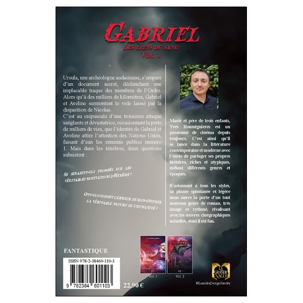 Gabriel Tome 3 - Les liens du Sang