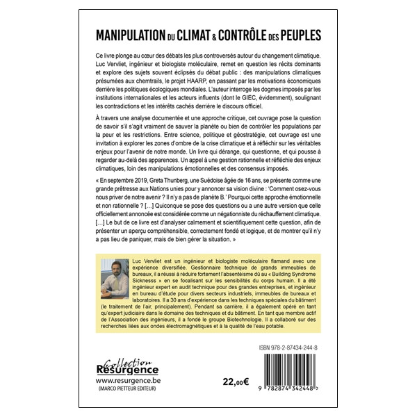 Manipulation du climat & contrôle des peuples - Que se cache-t-il derrière la réalité du réchauffement climatique ?