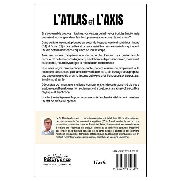 L'atlas et l'axis - Vertèbres clés de l'équilibre postural et du bien-être
