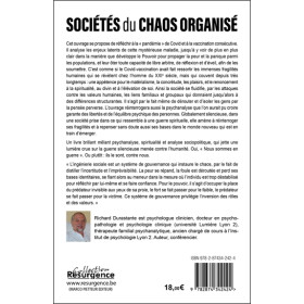 Sociétés du chaos organisé - Journal de bord d'un psychologue