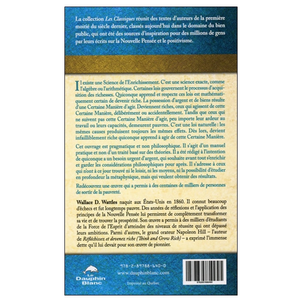 La Science de l'enrichissement - Les classiques