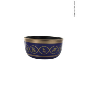 Bol Chantant Aluminium Violet Bouddha Katora env 12 cm