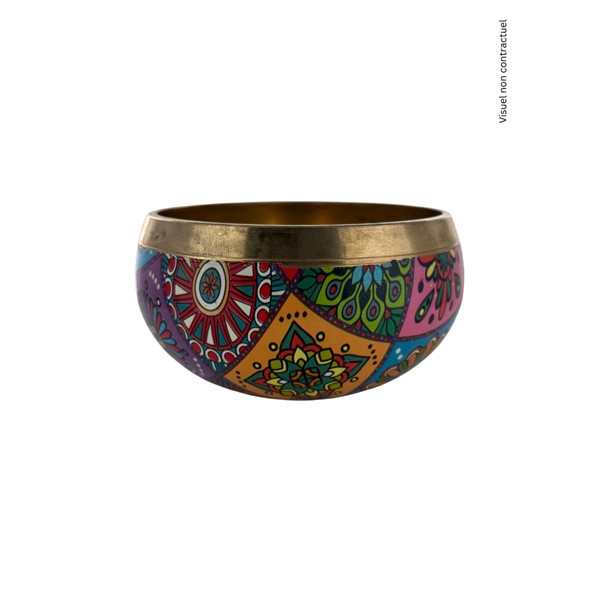 Bol Chantant Multicolore env 11 cm
