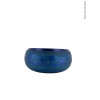 Bol Chantant Aluminium Bleu Om env 20 cm