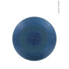 Bol Chantant Aluminium Bleu Om env 20 cm