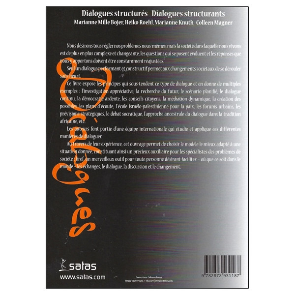 Dialogues structurés - Dialogues structurants - Un choix d'outils essentiels pour le changement social