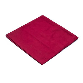 Housse de tapis de méditation en coton bio Bordeaux (GOTS) -- 65x65x5cm； 239g