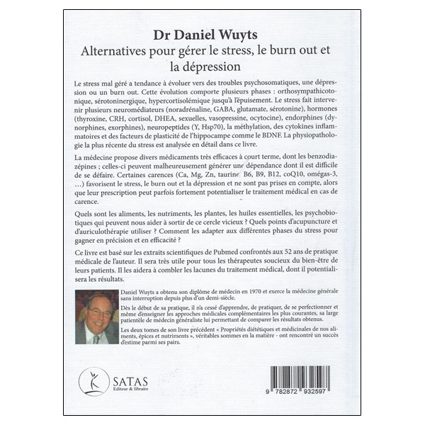 Alternatives pour gérer le stress, le burn out et la dépression - Par Acupuncture Auriculothérapie Alimentation Nutriments