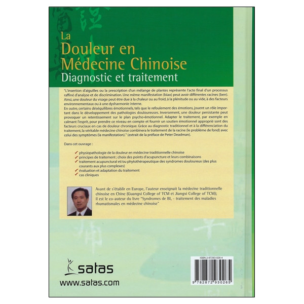 La Douleur en Médecine Chinoise - Diagnostic et traitement