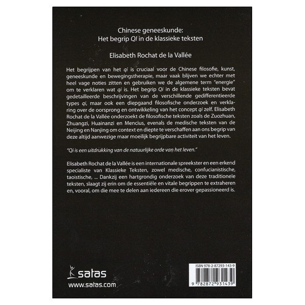 Chinese geneeskunde - Het begrip Qi in de klassieke teksten