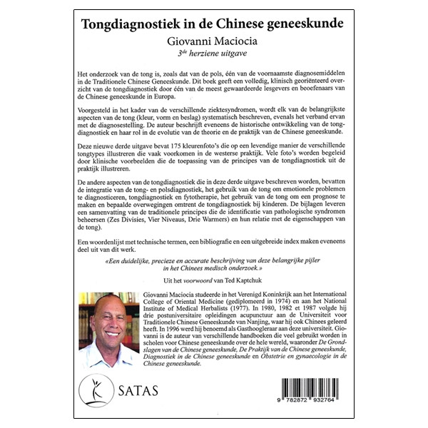 Tongdiagnostiek in de Chinese geneeskunde 3de uitgave