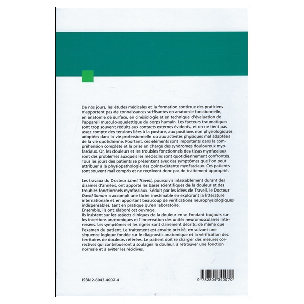 Douleurs et troubles fonctionnels myofasciaux - Tome 1