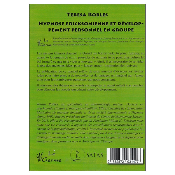 Hypnose ericksonienne et développement personnel en groupe