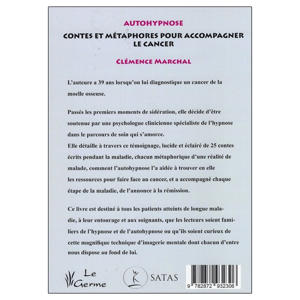 Autohypnose - Quand les contes et métaphores aident à supporter le traitement d'un cancer