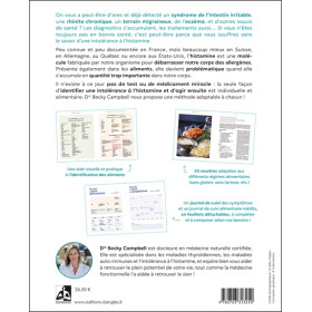 Intolérance à l'histamine  4 phases de réapprentissage alimentaire : explications et recettes