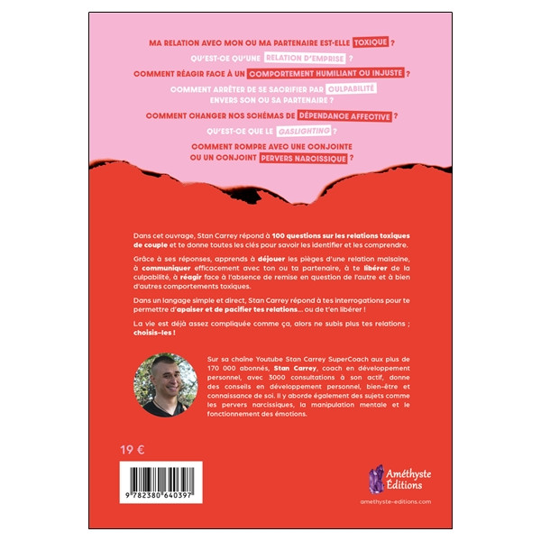 100 questions/réponses sur les relations toxiques de couple